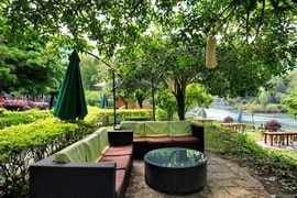 Yangshuo Mountain Retreat garden Yangshuo Guilin China