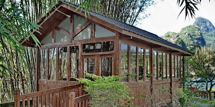 This is a new room at Mountain Retreat, room for three, steps from the river and spectacular views, all in a separate private building.