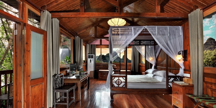 This is a new room at Mountain Retreat, room for three, steps from the river and spectacular views, all in a separate private building.