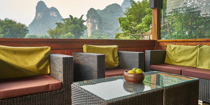 This is the largest room at Mountain Retreat , two bathrooms, seating on the terrace for up to 8 people and spectacular views, all in a separate private building.